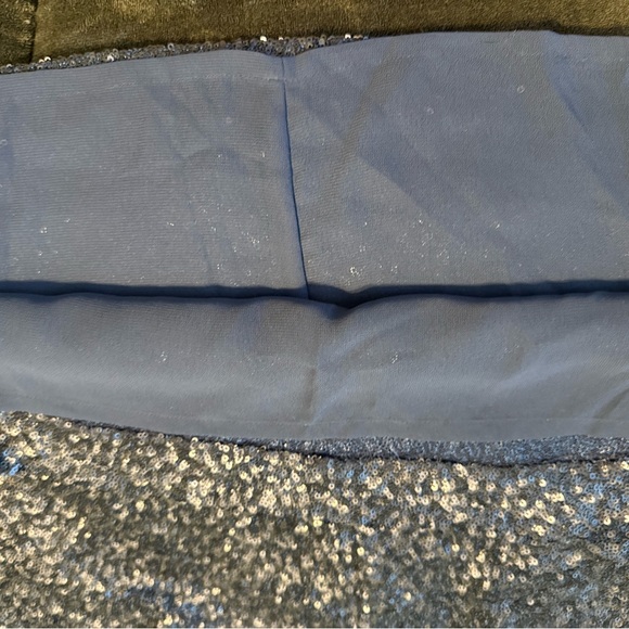 Gap Navy Sequin Skirt Size 18 - Picture 6 of 6